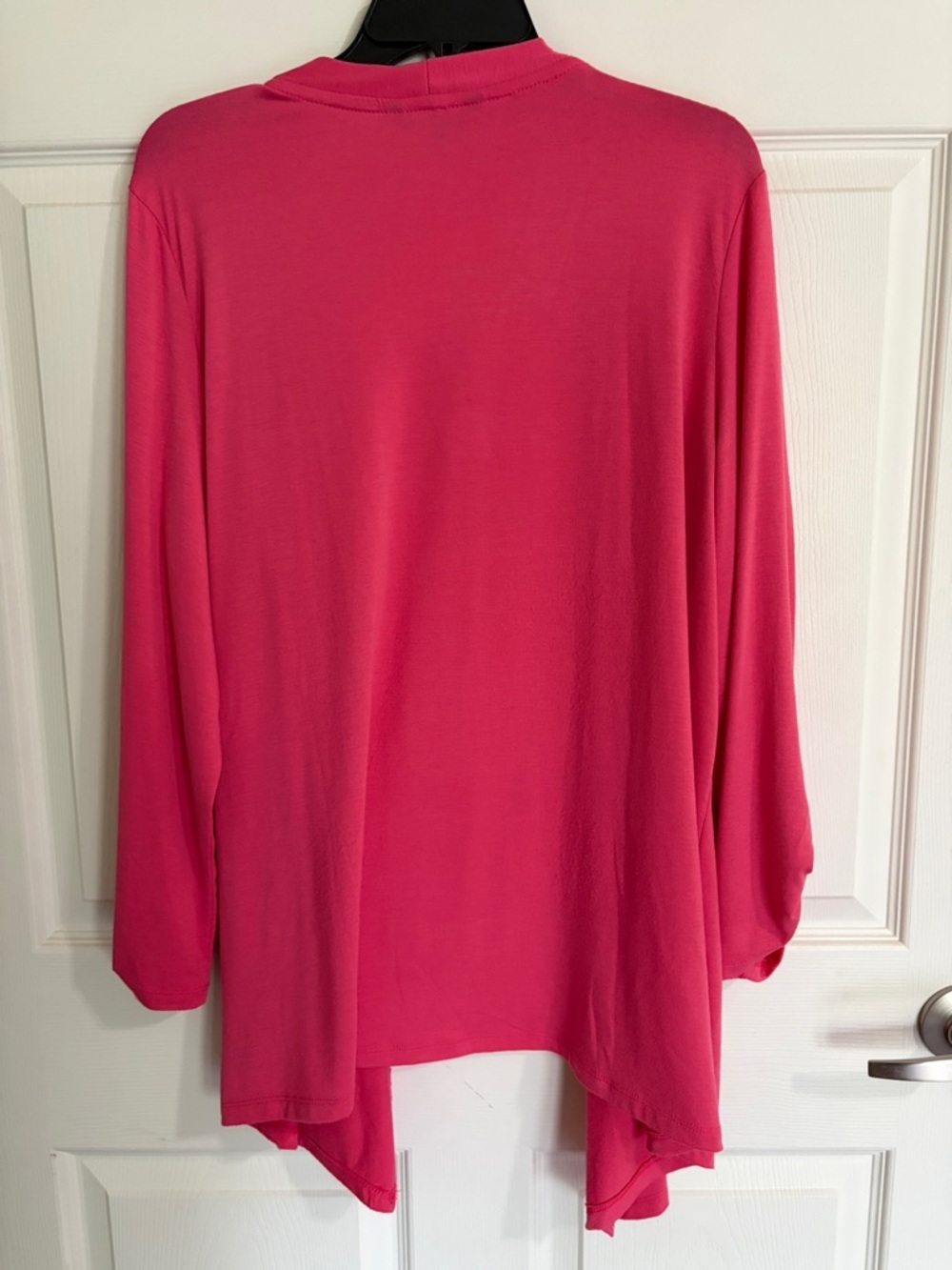 Pink Open-Front Cardigan - Picture 6 of 8